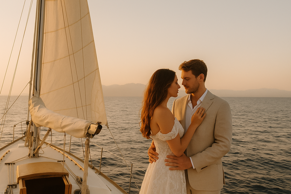 Sailboat Elopement in the Mediterranean: A Romantic Guide by Stories by DJ Destination Guides